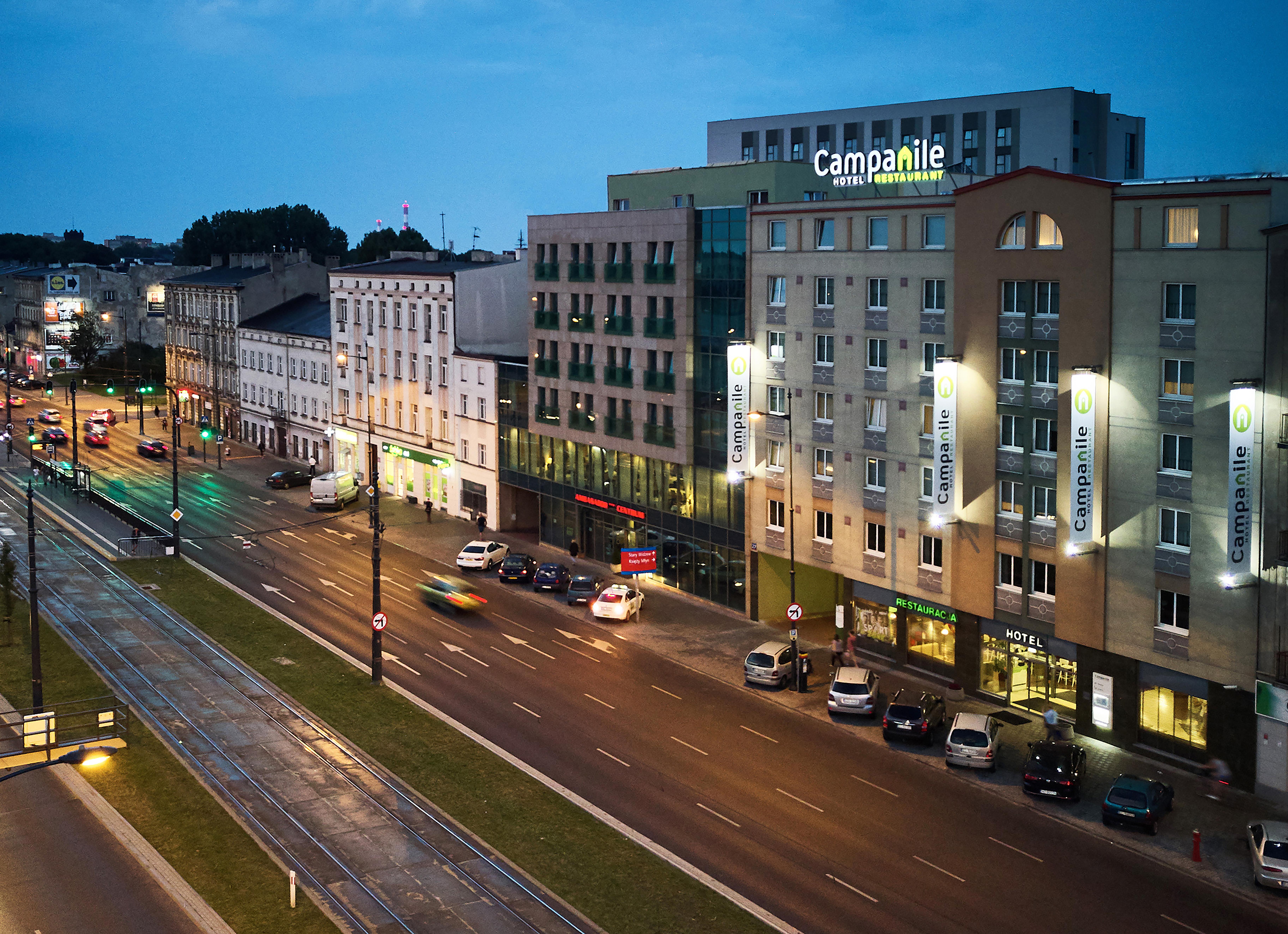 Campanile Lodz Hotel Buitenkant foto
